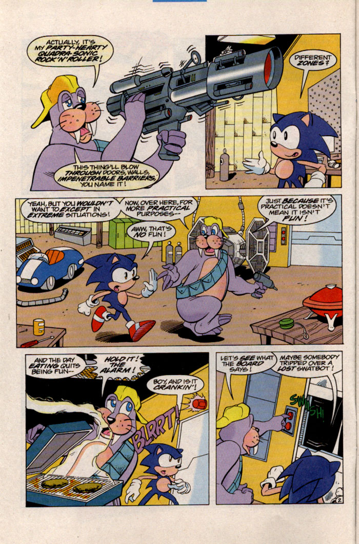 Sonic - Archie Adventure Series March 1997 Page 2